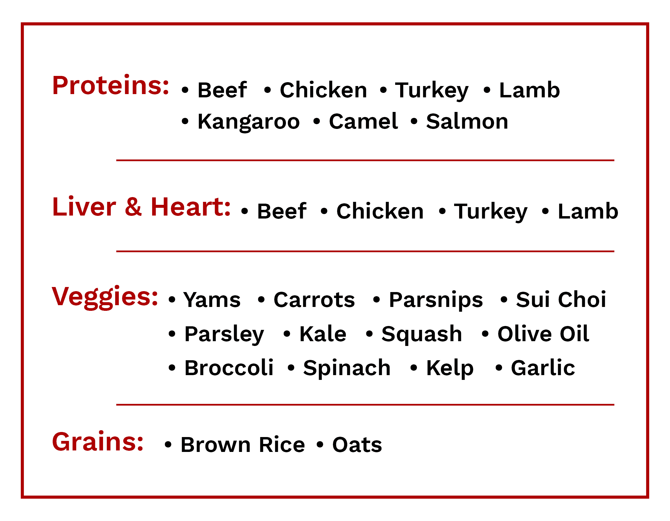 Ingredients List2